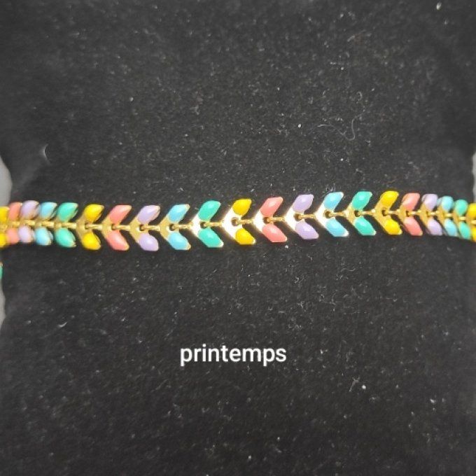 BRACELET DORE - FERMOIR TOGGLE